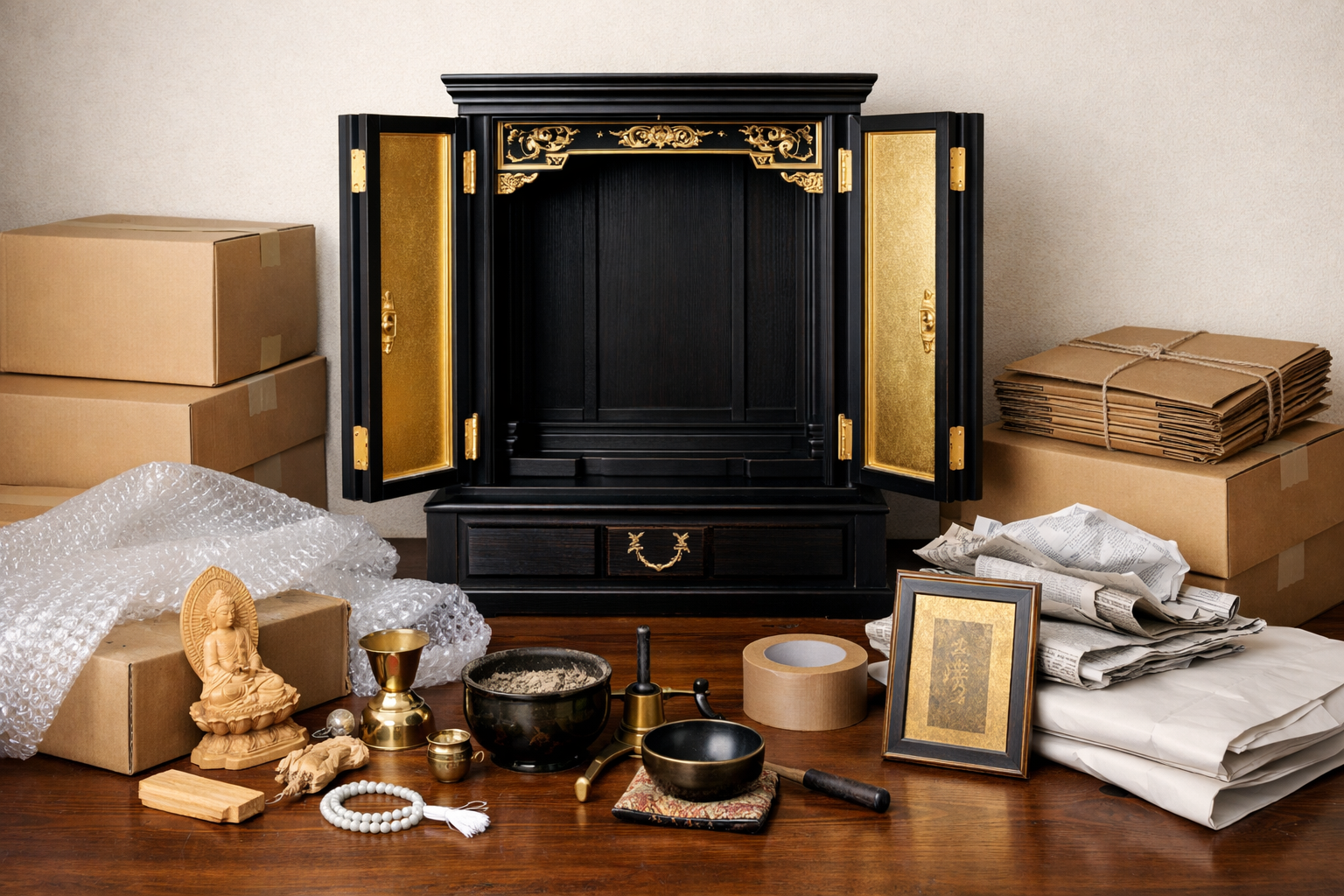 墓じまいとセットで考える仏壇回収の効率化