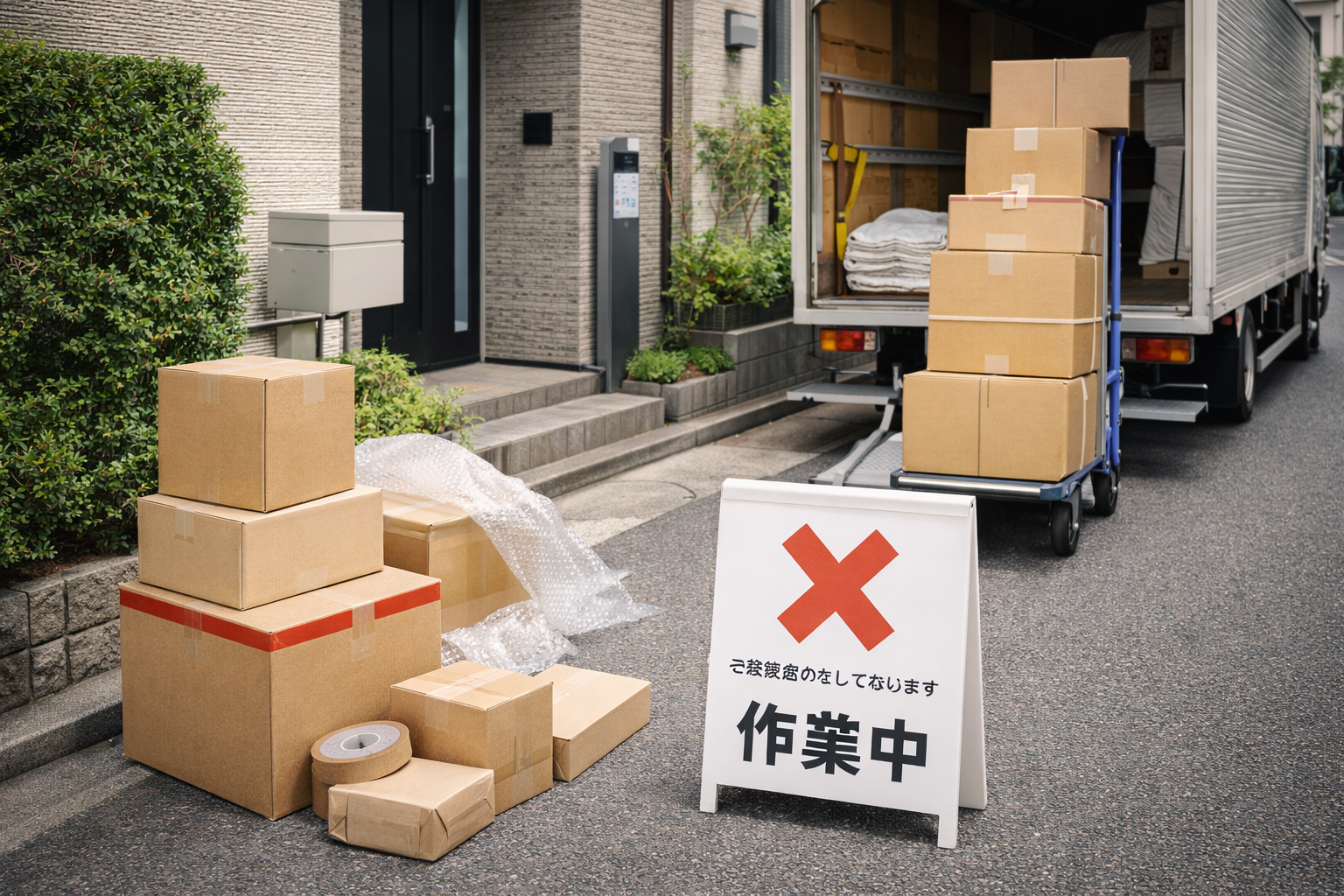 近隣への配慮も重要！トラブルを避ける搬出マナー