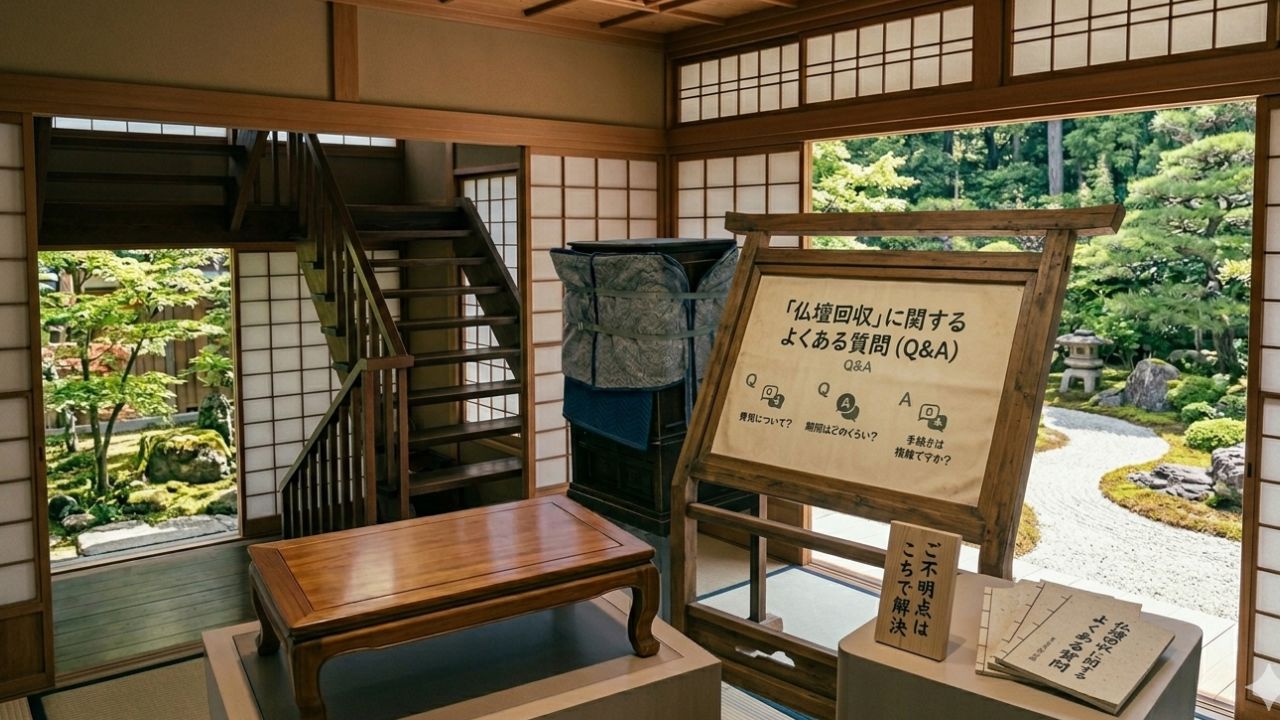 「仏壇回収」に関するよくある質問（Q&A）