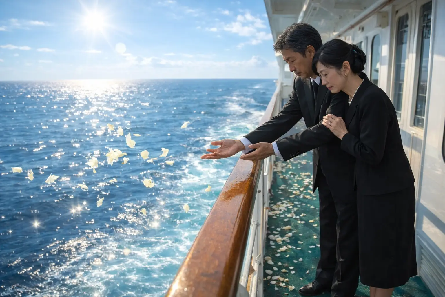 散骨船長の強み